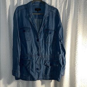 Talbots Lyocell Jacket Plus Size